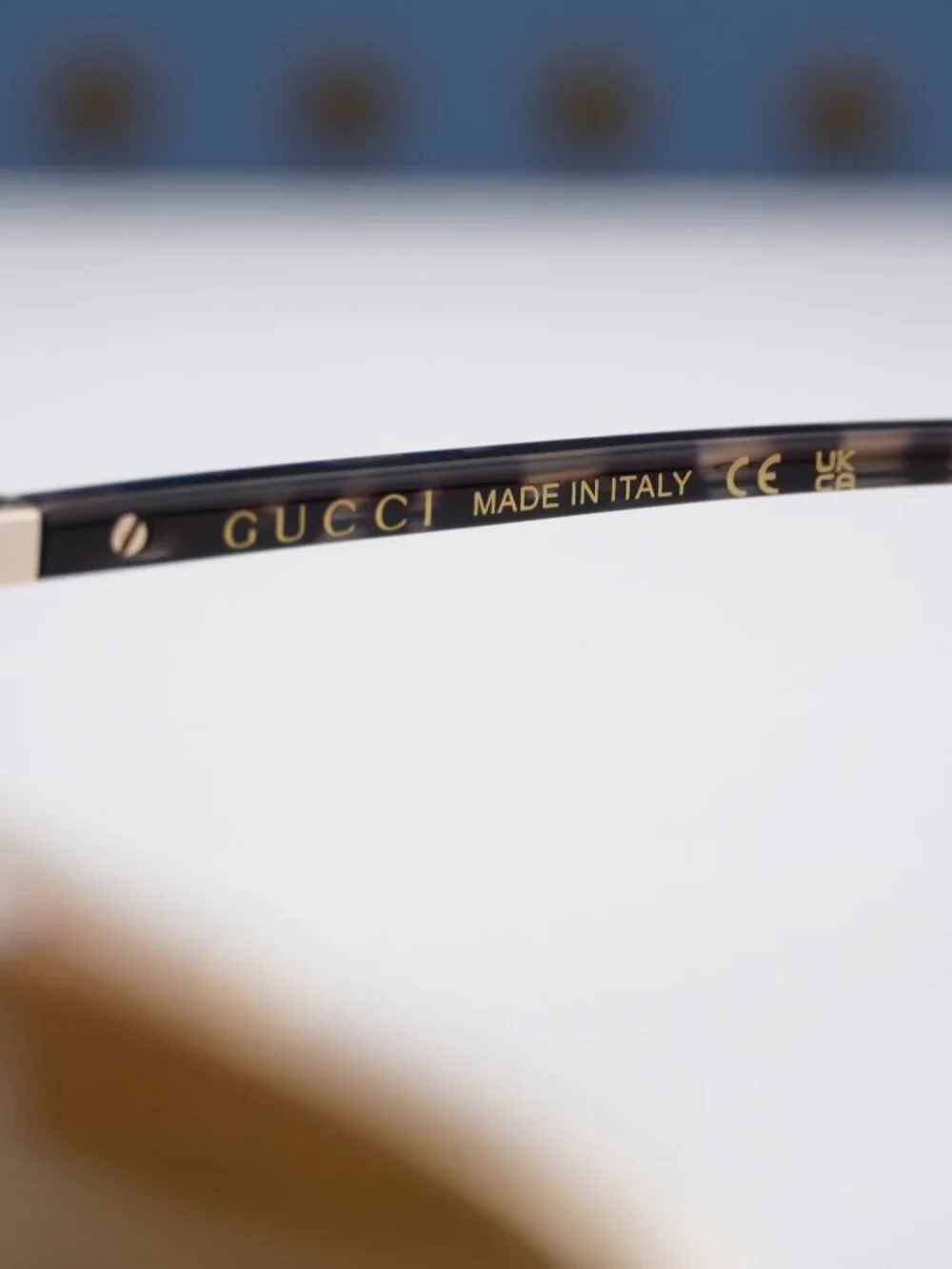 Gucci GG1962S 004 Aviator Sunglasses - Gold/Havana\ Brown